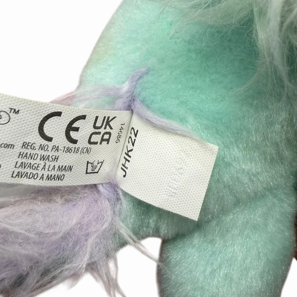 Magic Mixies Mixlings Teal‎ Pink Alien Plush Moon Belly 6.5 Inch Moose Toys 2022